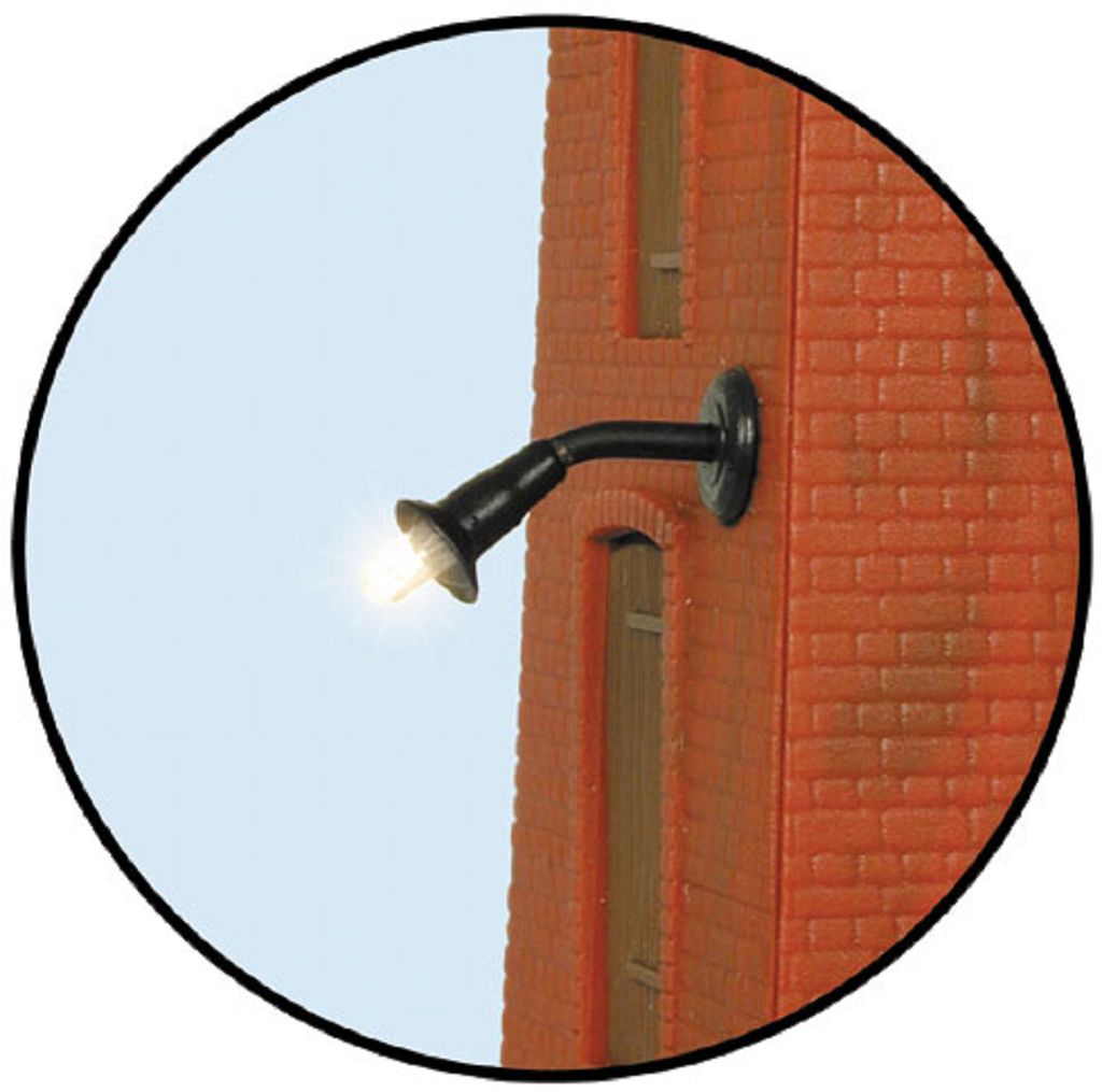 Viessmann 6442 - N small wall light, warm white LED