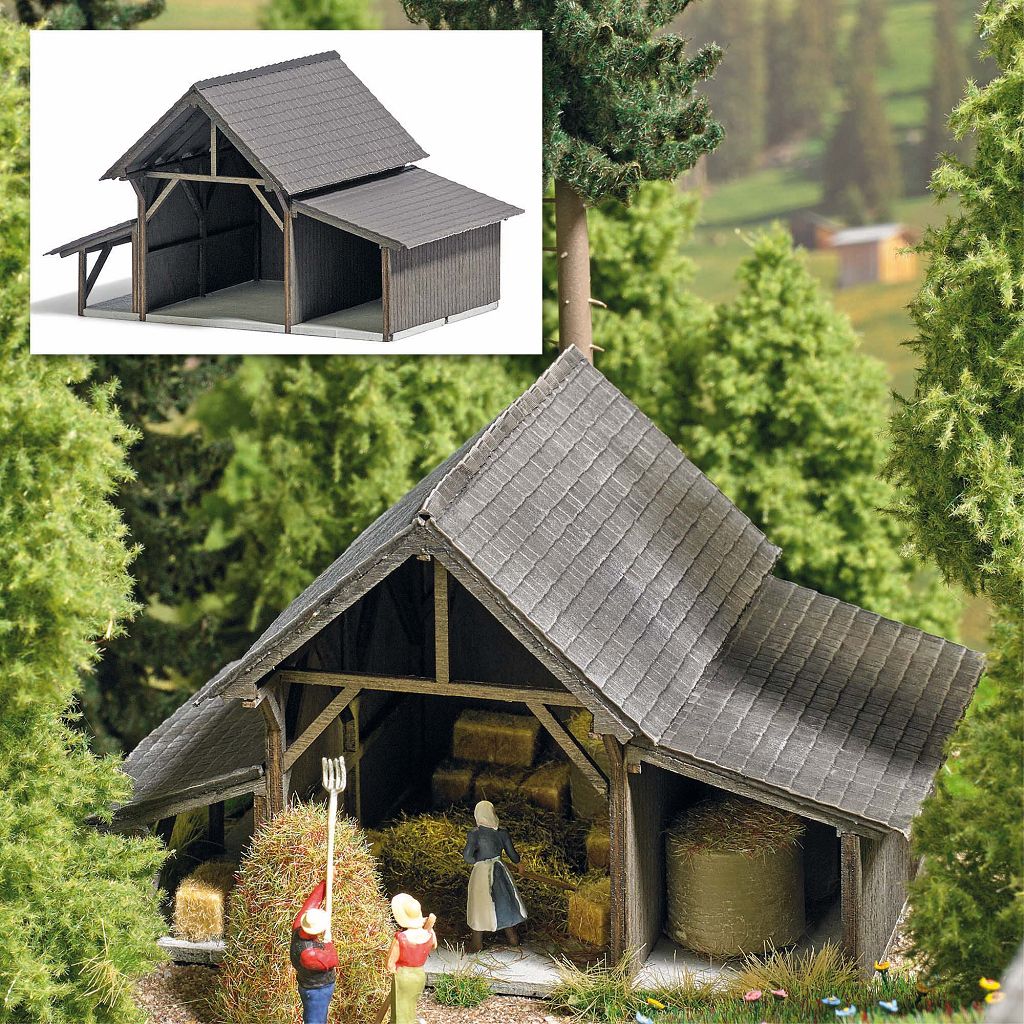 BUSCH 1382 - Hay shed