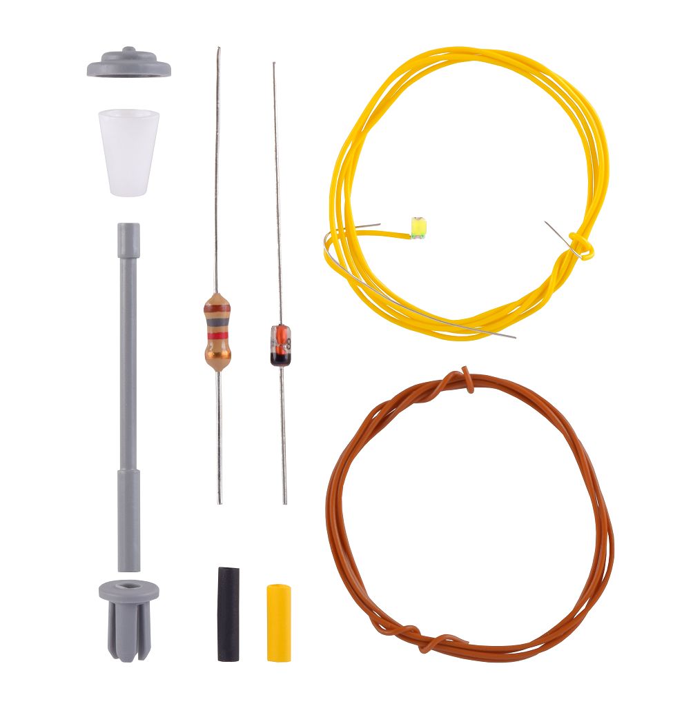 Viessmann 6621 - N Kit street light, LED white