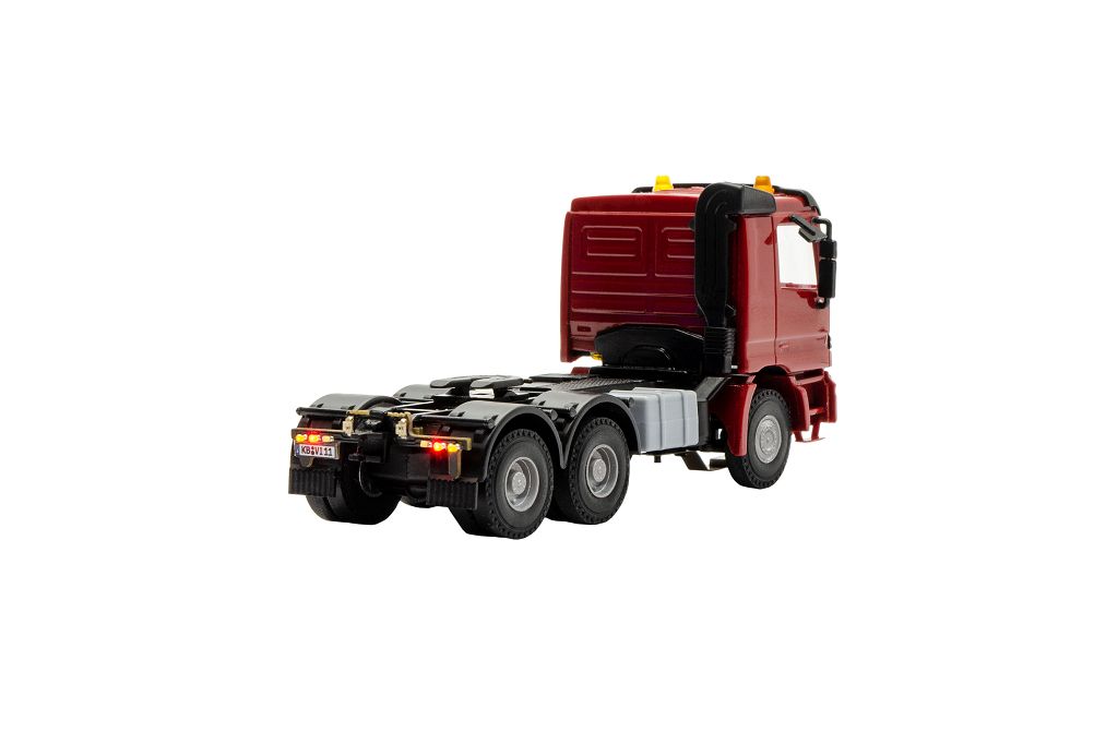 Viessmann 8011 - H0 MB ACTROS 3-axle semi-trailer truck with rotating beacons, basic, functional model