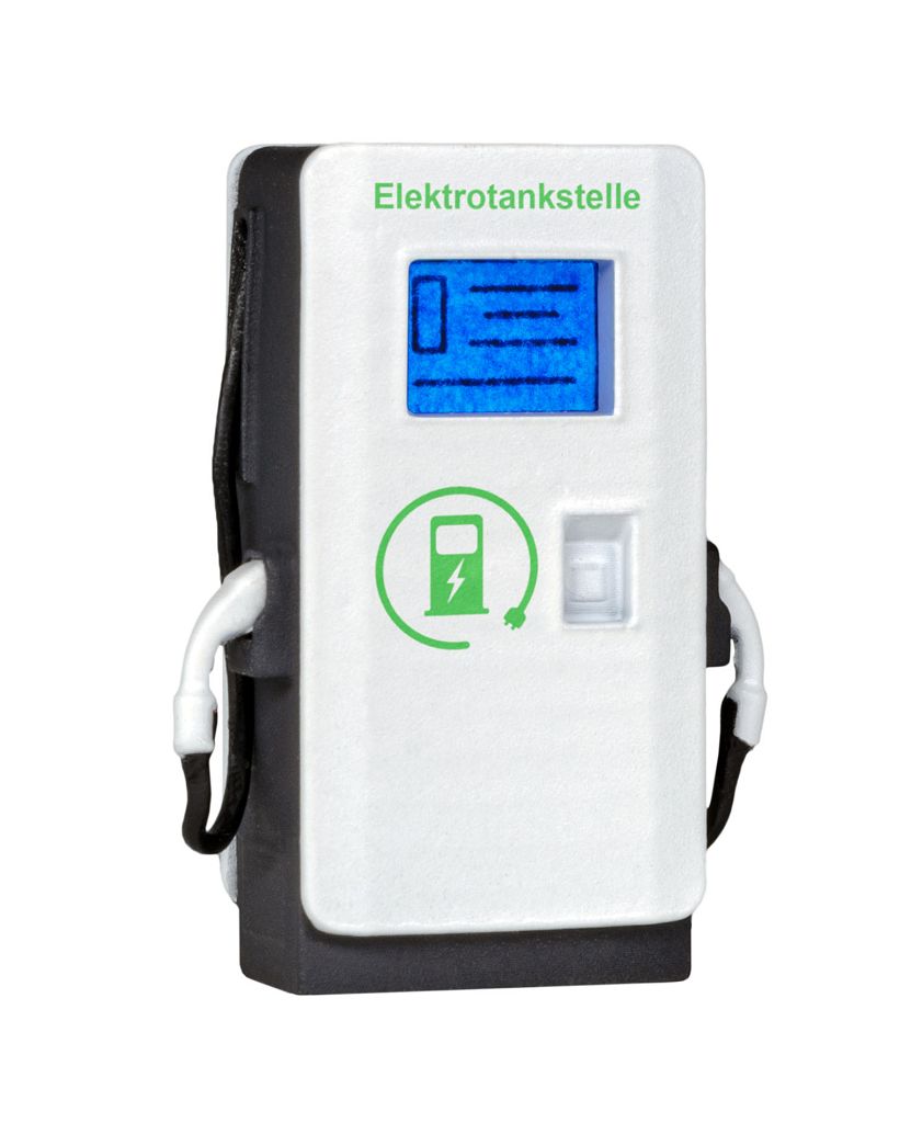 Viessmann 1365 - H0 Electric vehicle charging station with LED lighting