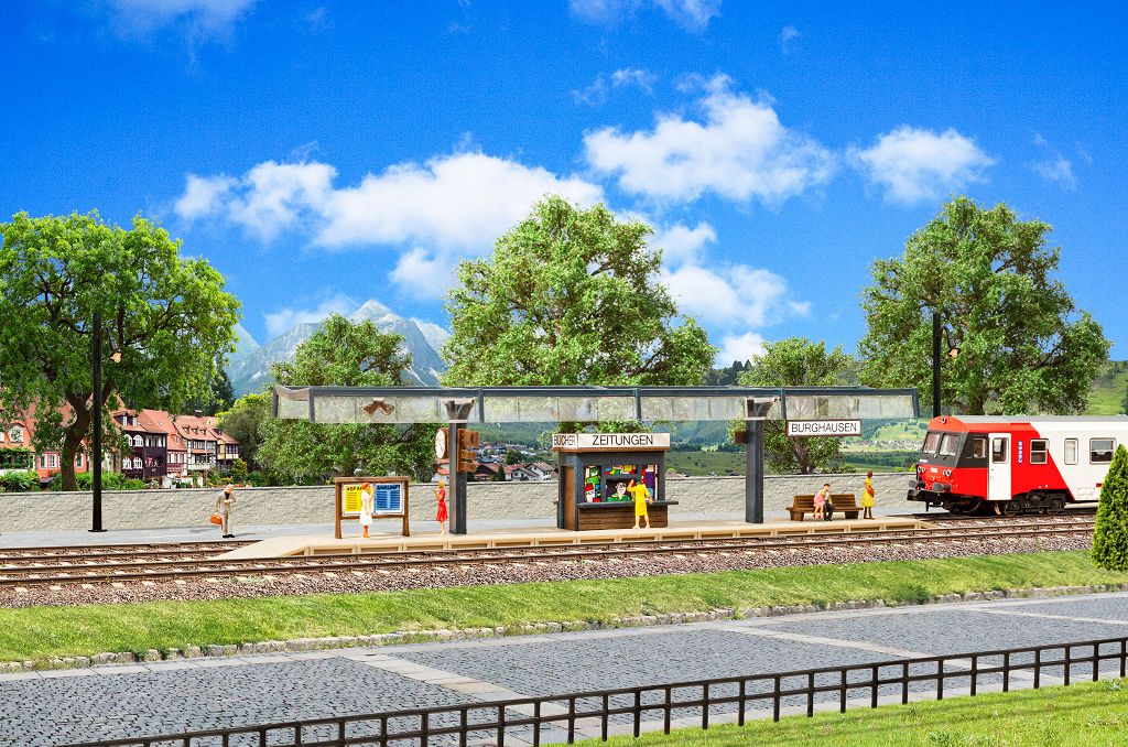 Vollmer 47537 - N platform, single-piece