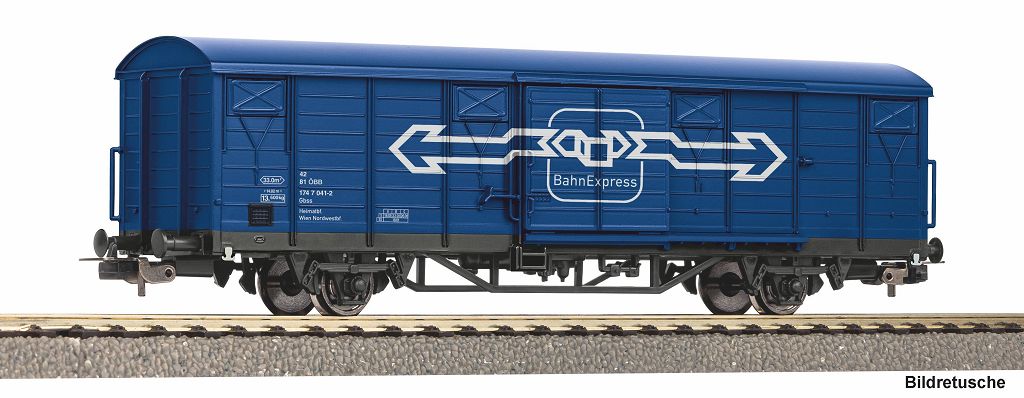 PIKO 24556 - Covered freight wagon Gbs BahnExpress ÖBB IV