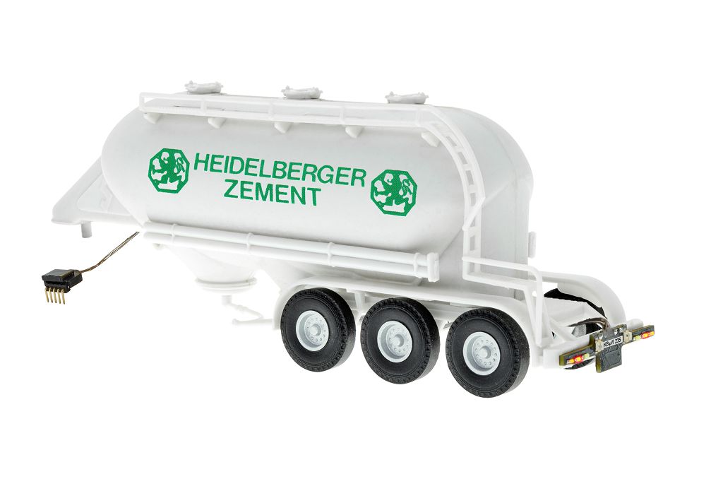 Viessmann 8235 - H0 3-axle silo trailer SL 337, functional model