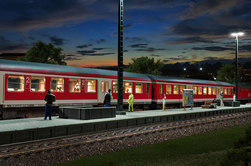 Viessmann 5049 - H0 Wagon Interior Lighting, 11 Yellow LEDs