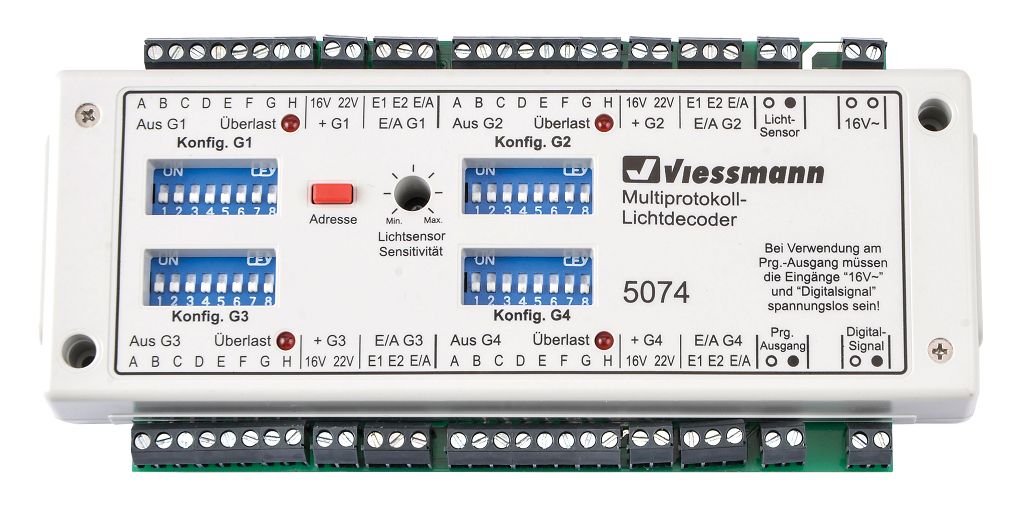 Viessmann 5074 - Multiprotocol light decoder