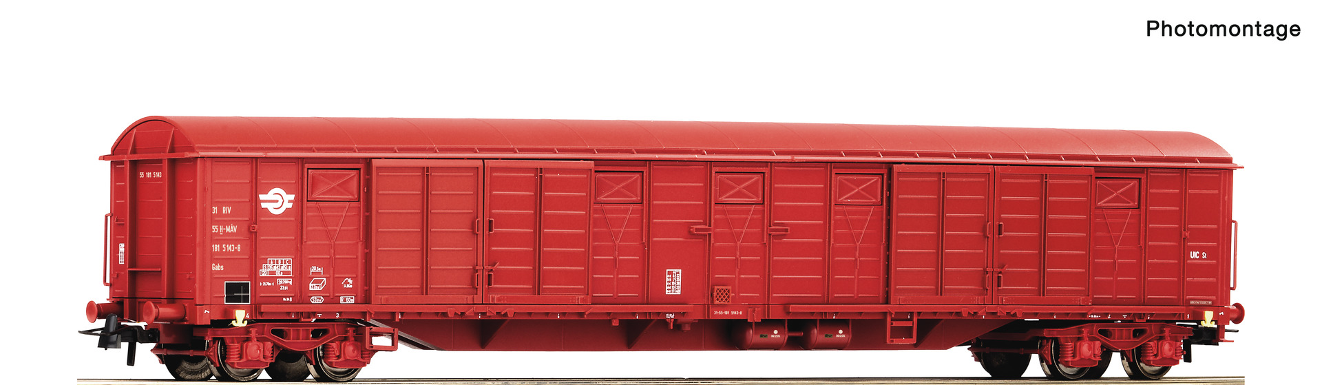 Roco 6600129 - Covered freight wagon Gabs MAV