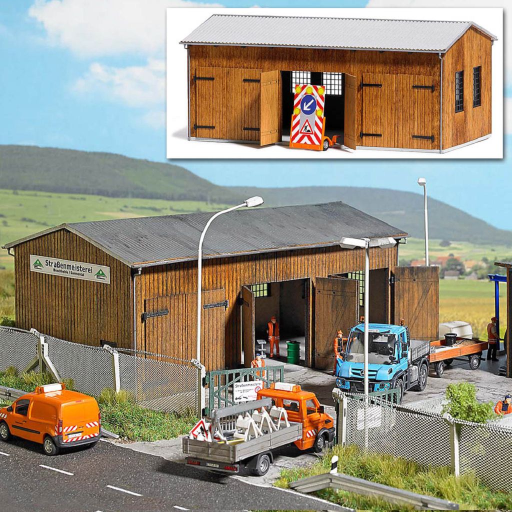 BUSCH 1456 - Vehicle hall