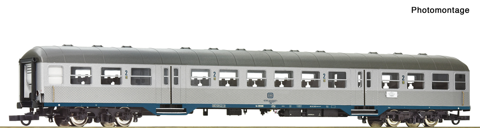 Roco 6200165 - silver piece 2nd class DB #1