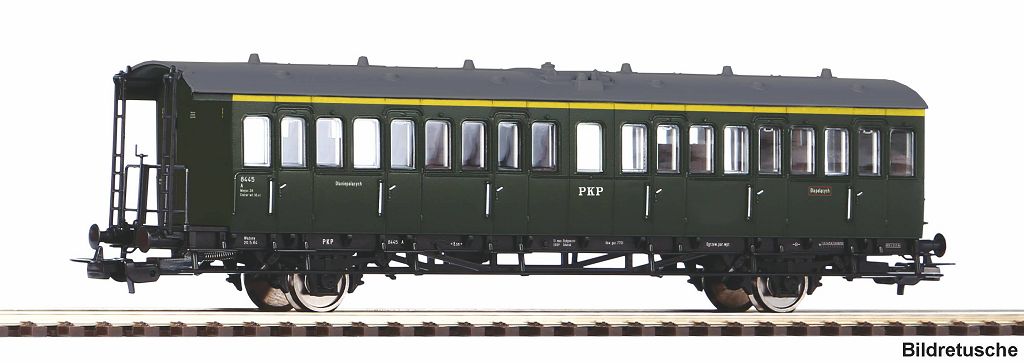 PIKO 53135 - 2-axle compartment coach, 1st class, PKP III