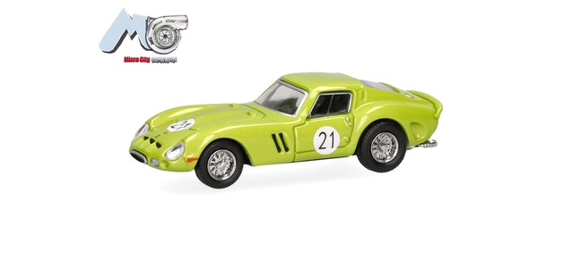 Herpa 87MC000059 - Ferrari 250 GTO "21", grün