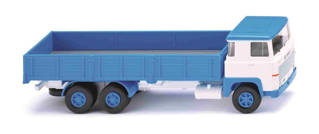 WIKING 043310 - High-sided flatbed truck (Scania 111 LBT) -