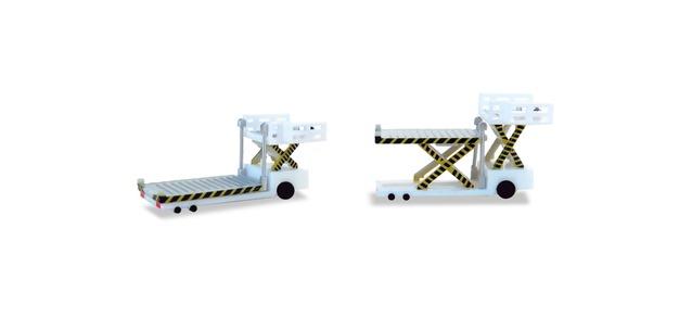 Herpa 520621-001 - Container loader - white (2 pieces)