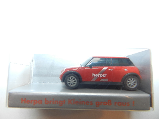 Herpa Mini Cooper Toy Fair 2000