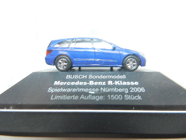 BUSCH Mercedes MB R-Class Cabriolet Nuremberg Toy Fair 2006