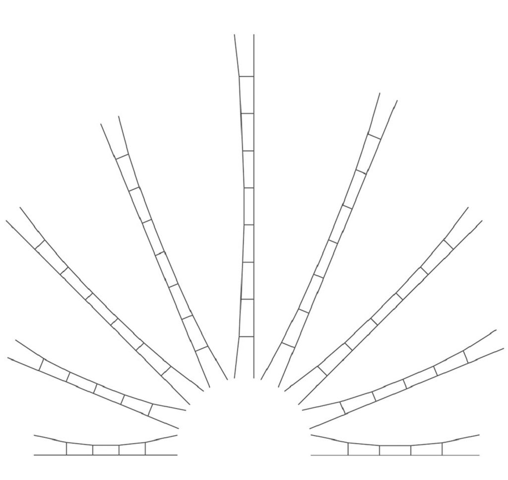 Viessmann 4355 - N Universal contact wire 147 – 163 mm, 5 pieces