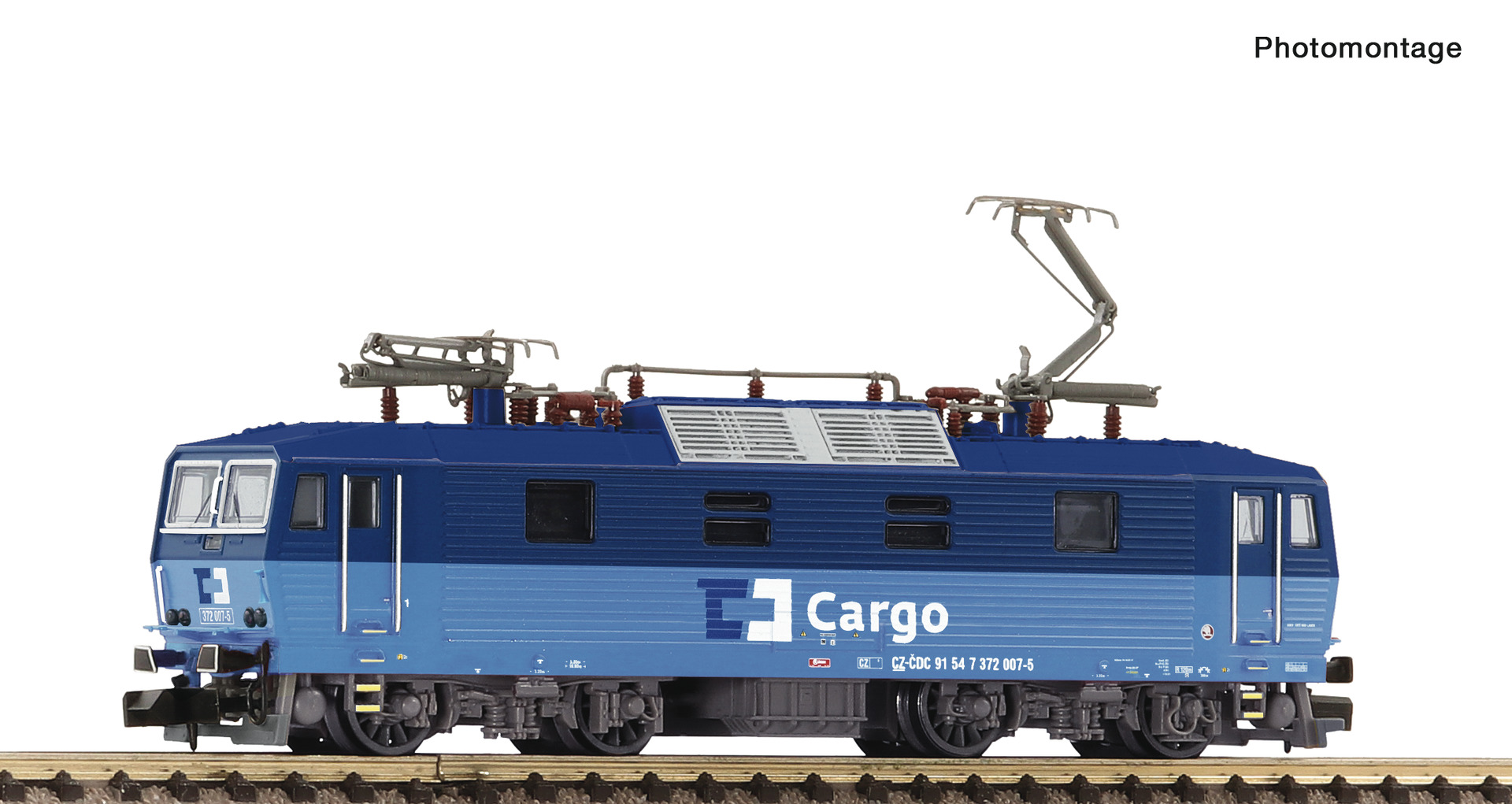 Fleischmann 7560068 - Electric locomotive Rh 372 CD Cargo DC