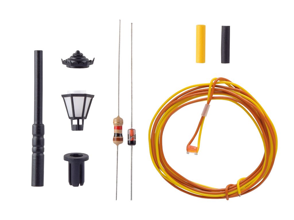 Viessmann 6620 - N Kit for Park Lantern, LED warm white