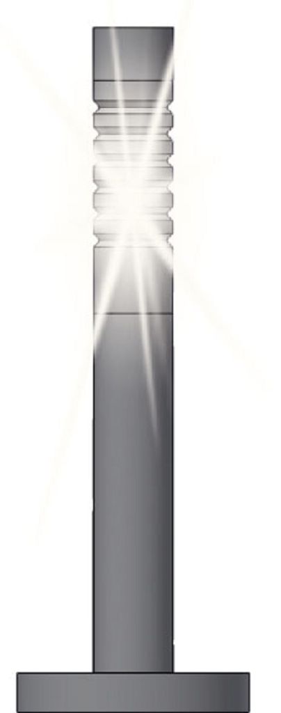 Viessmann 6162 - H0 modern bollard lights, white LED, 3 pieces