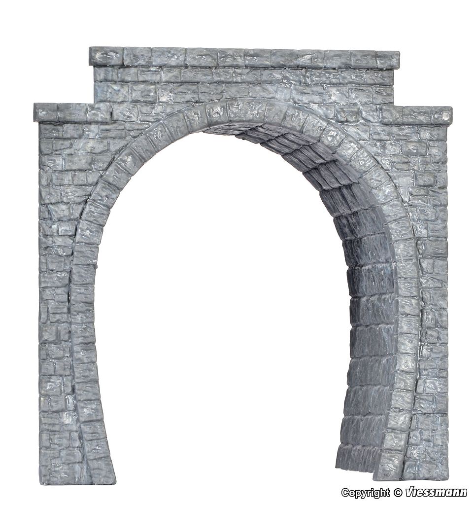 Kibri 34103 - H0 Tunnel portal, single track