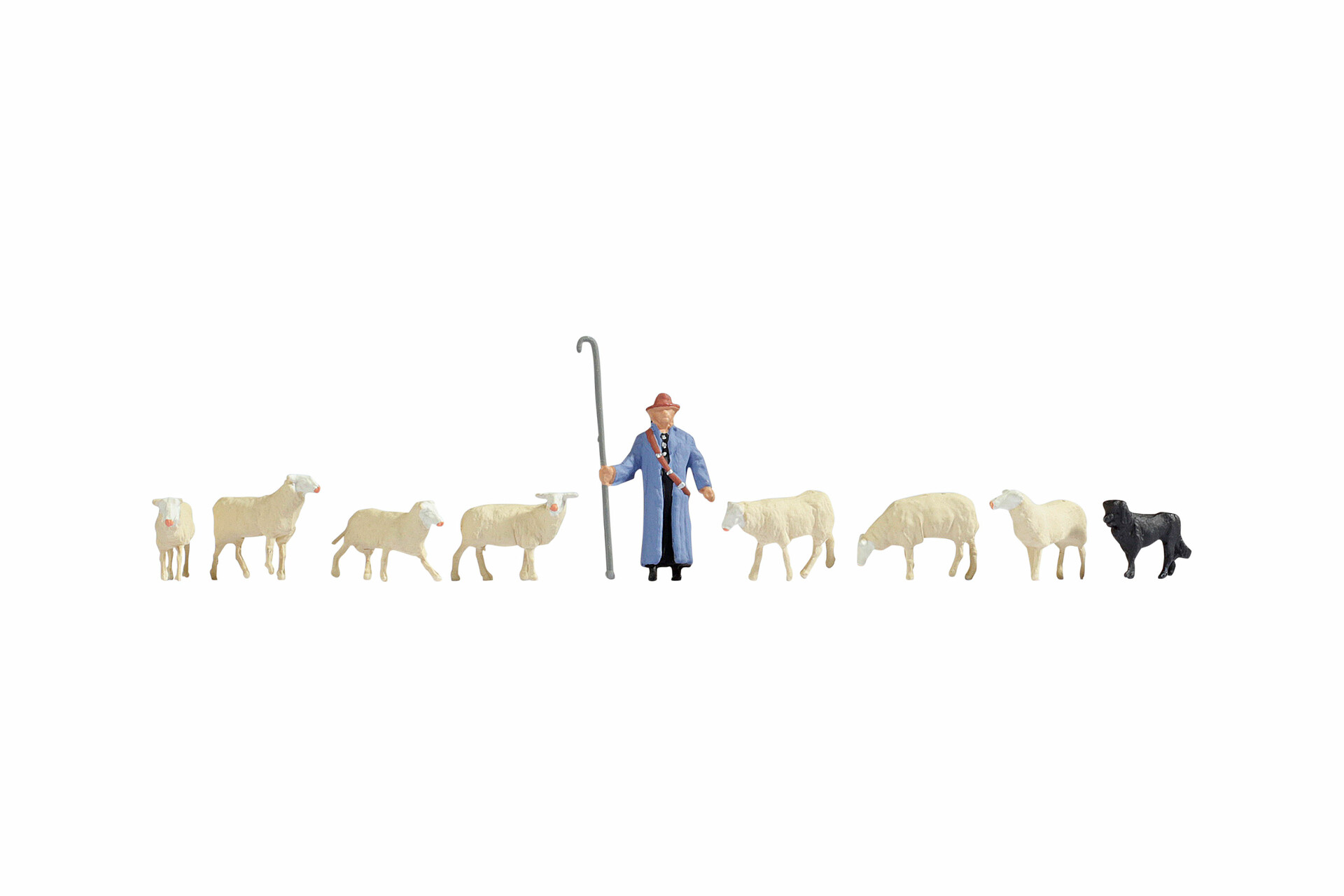 NOCH 36748 - Sheep and shepherds