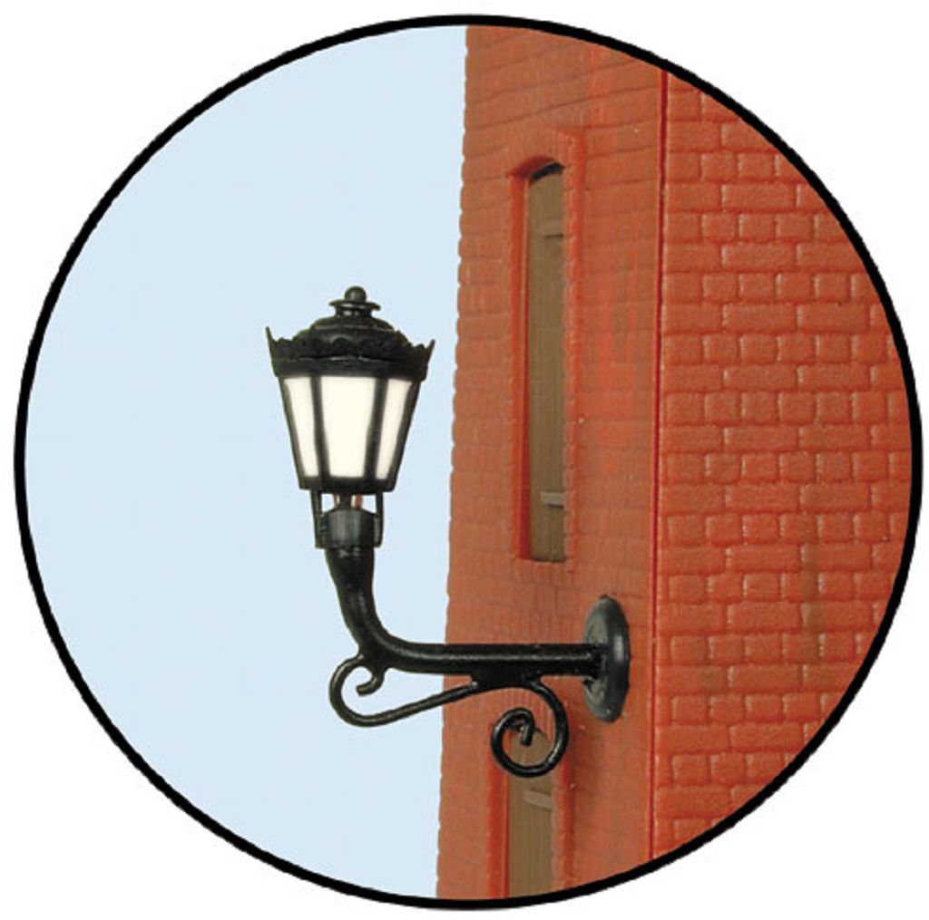 Viessmann 6471 - N Wall lantern, LED warm white