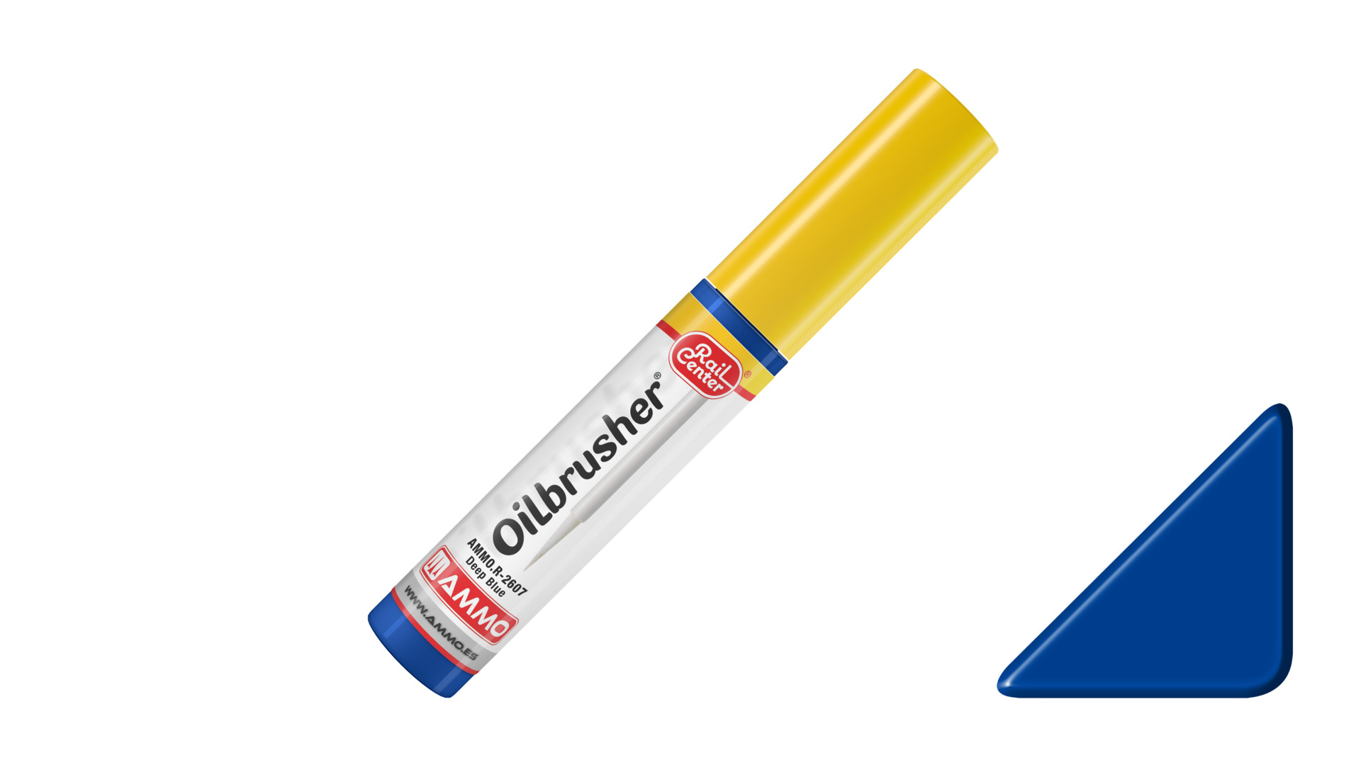 AMMO AMMO.R-2607 - Dark Blue, Oil Brush