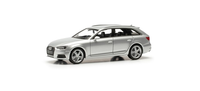 Herpa 038577-005 - Audi A4 Avant, ice silver