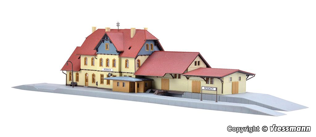 Kibri 36702 - Z Rodach train station