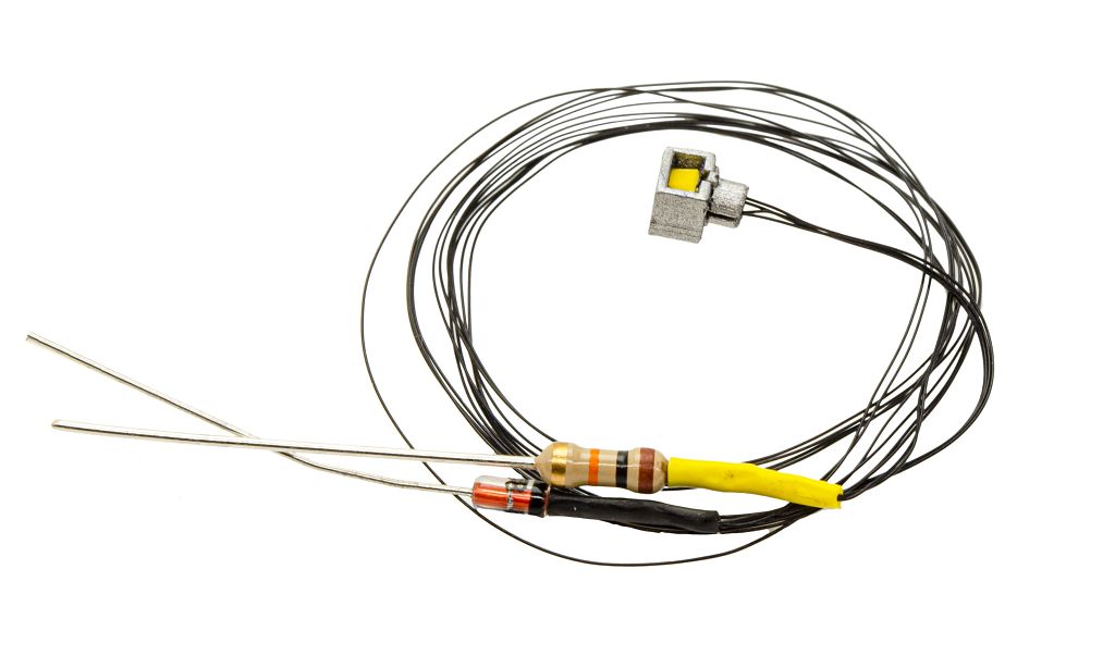 Viessmann 6026 - H0 wall light modern, 2 warm white LEDs