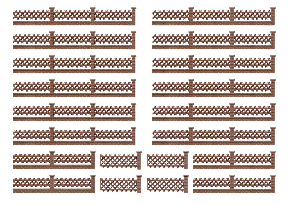 Vollmer 47421 - N Jägerzaun