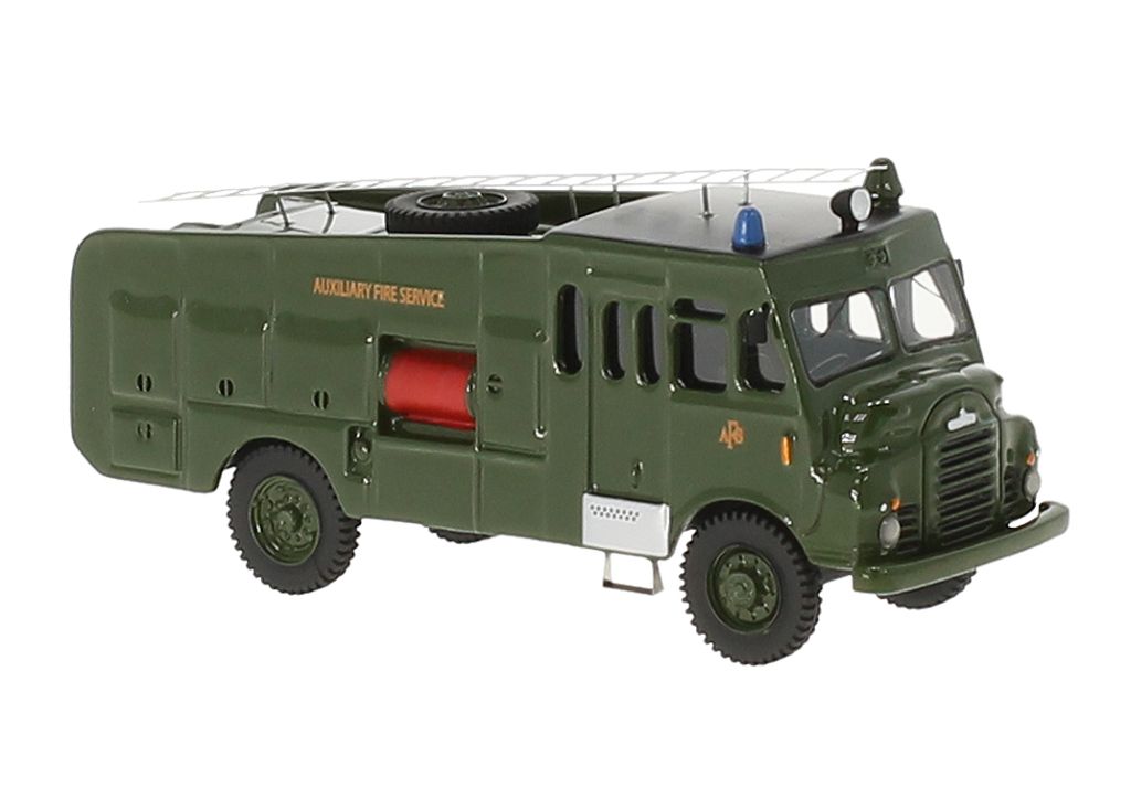 BoS-Models BOS87415 - Bedford RLHZ Green Goddess, olive, 1953, AFS, 1:87