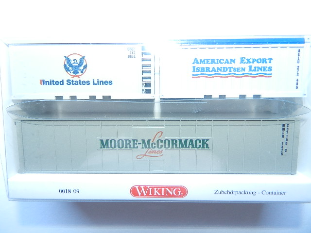 WIKING 0018 09 - Accessory pack Container 001809
