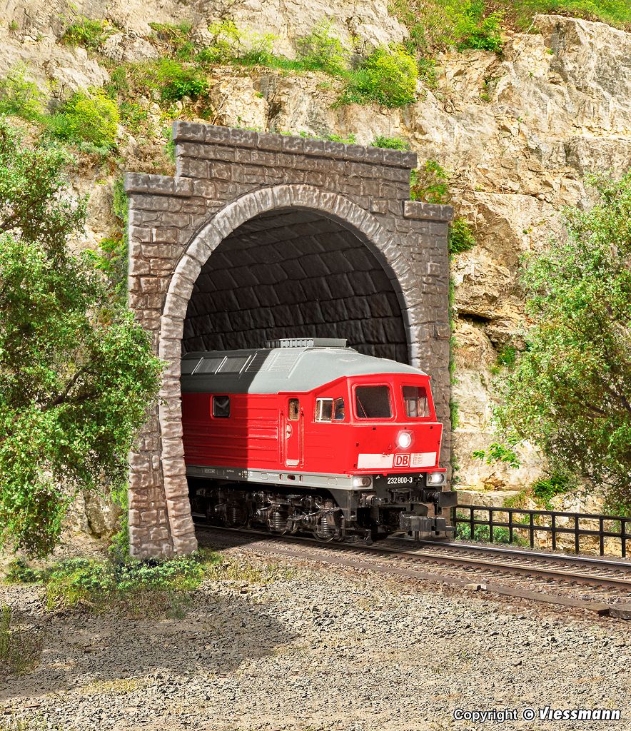 Kibri 34103 - H0 Tunnel portal, single track