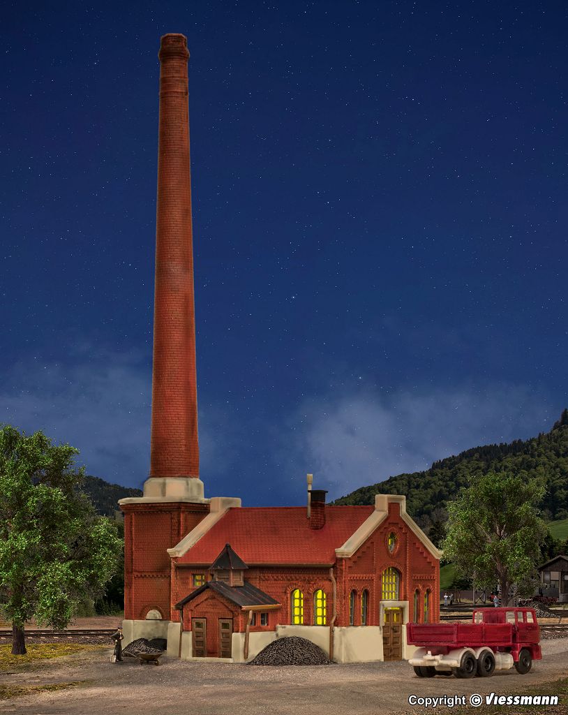 Kibri 36605 - Z Boiler House with Chimney