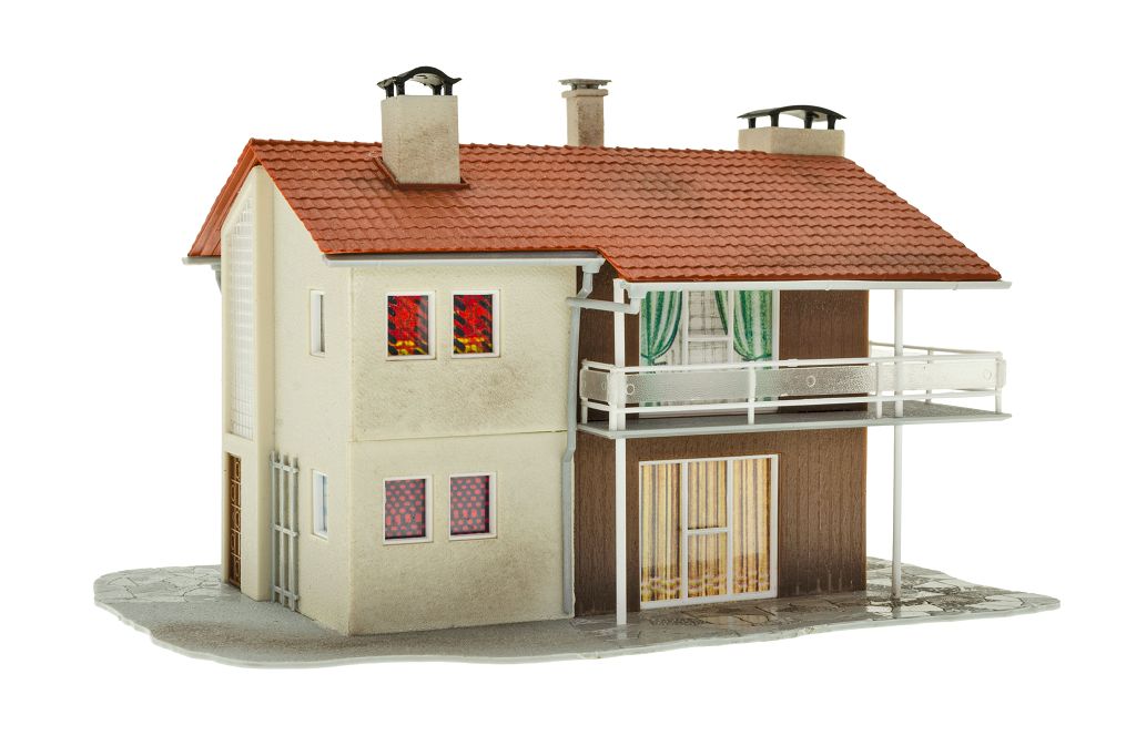 Vollmer 49360 - TT Two-family house