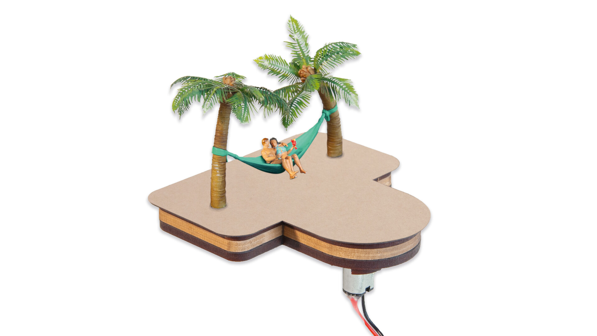 NOCH 21772 - micro-motion palm trees with hammock