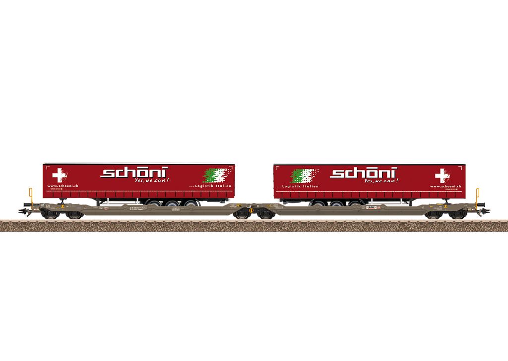 Trix T24475 - Double Pocket Wagon Sdggmrss