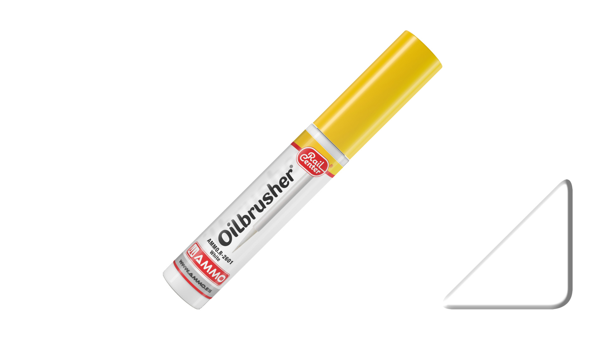 AMMO AMMO.R-2601 - White, oil brush