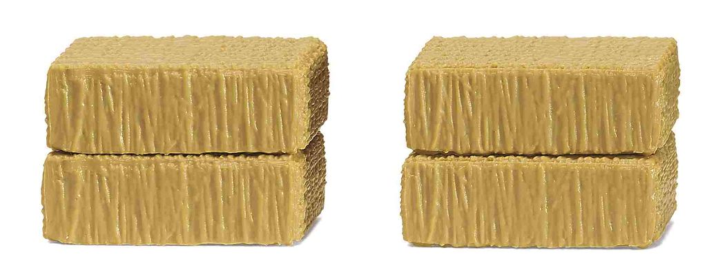 WIKING 001607 - Square bale set 4 large packs