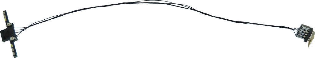 Viessmann 8420 - H0 Bumper with LED lighting for trailers and short semi-trailers