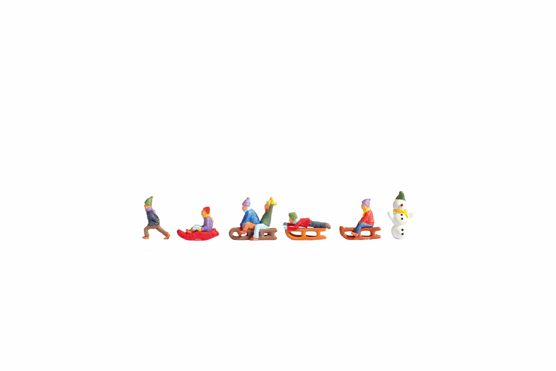 NOCH 15819 - Children in the Snow