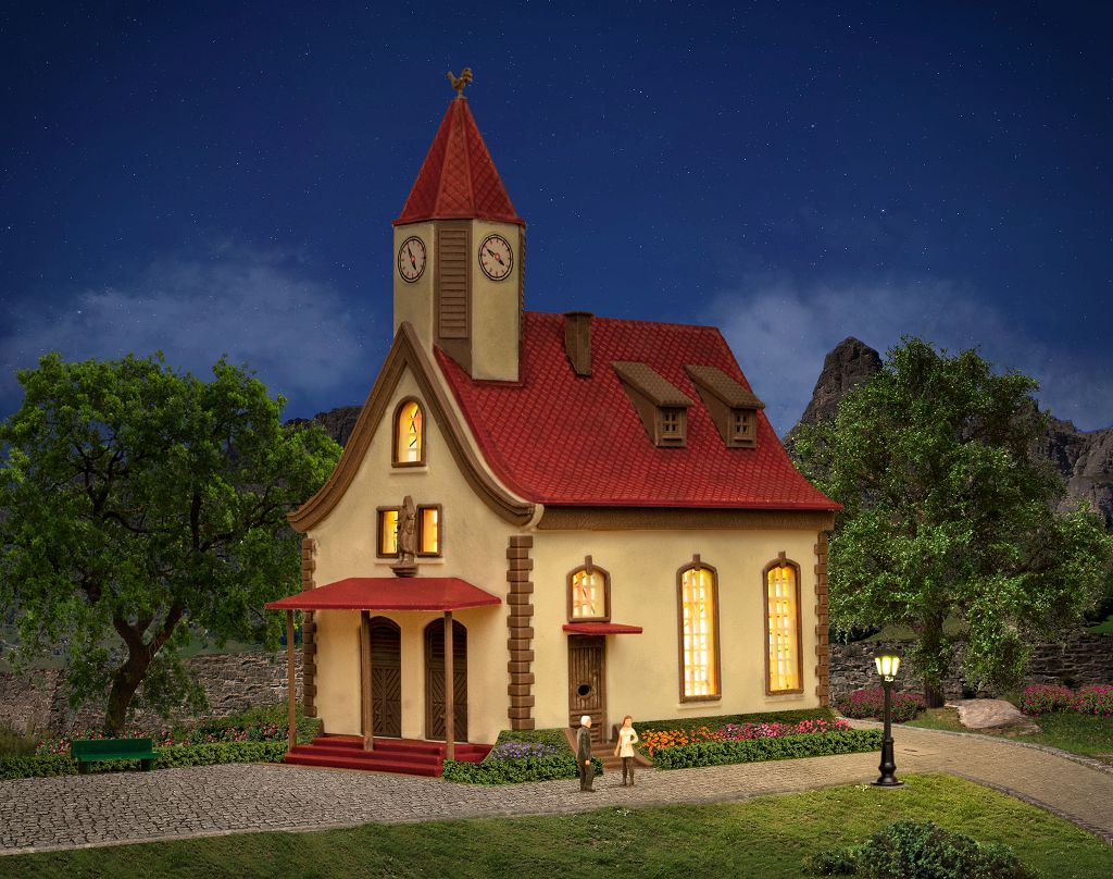 Vollmer 49560 - Z Village Church
