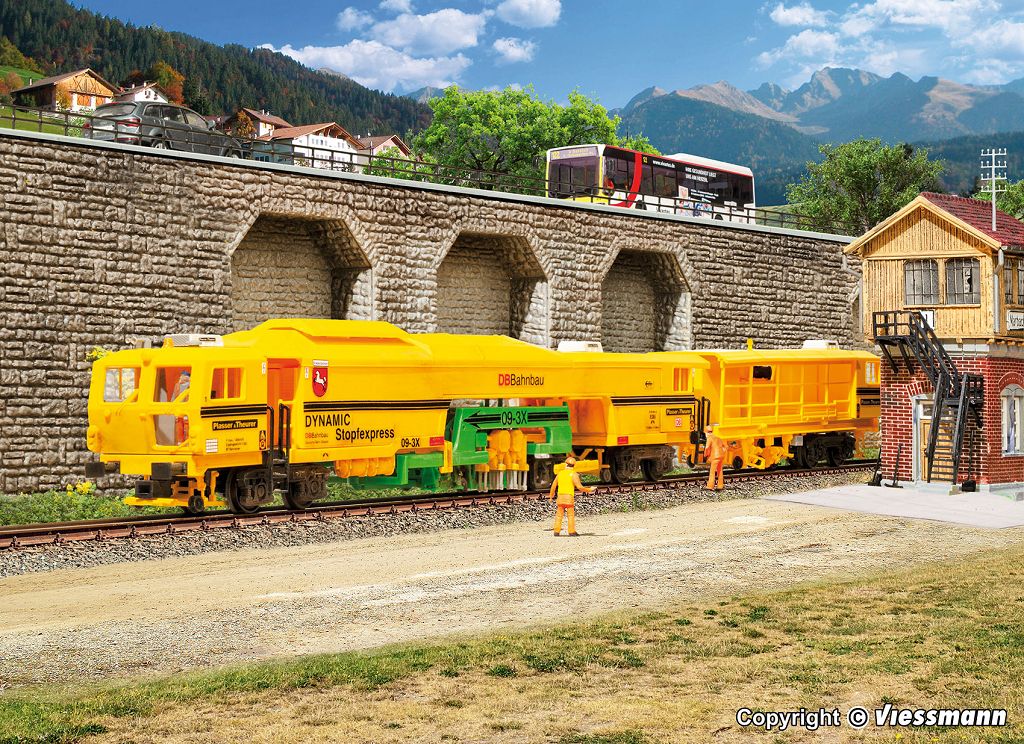 Kibri 16090 - H0 Dynamic Stuffing Express PLASSER & THEURER