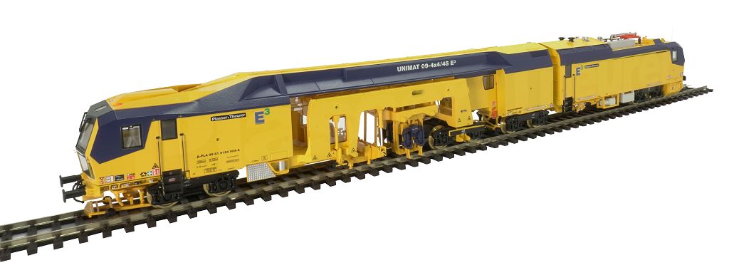 Viessmann 2670 - H0 Unimat 09-4x4/4S E³ track tamping machine, P & T, functional model for two-rail systems