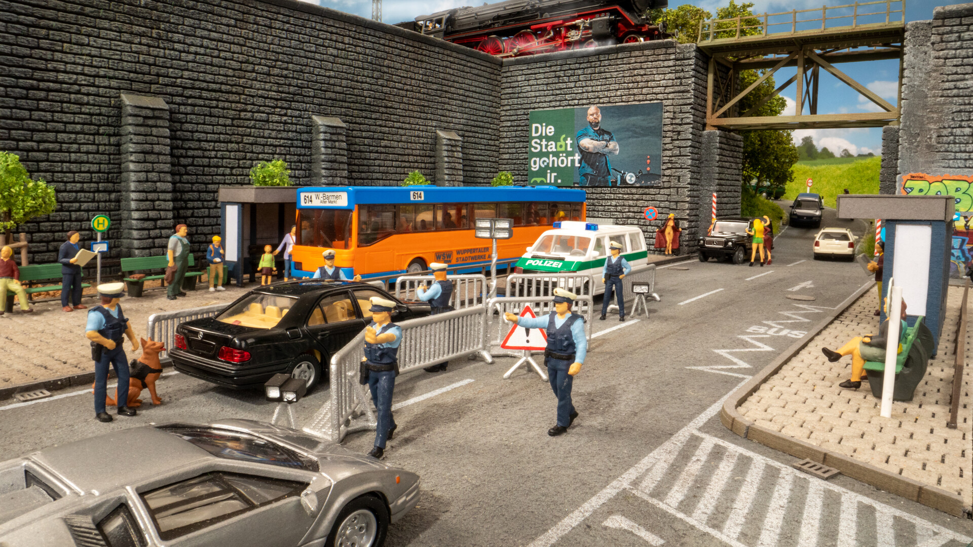 NOCH 16260 - Figures Theme World “Police Operation”