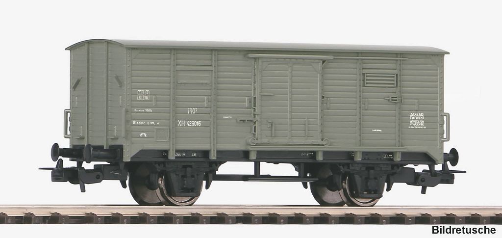 PIKO 24554 - Covered goods wagon ex G02 (railway service wagon) PKP V