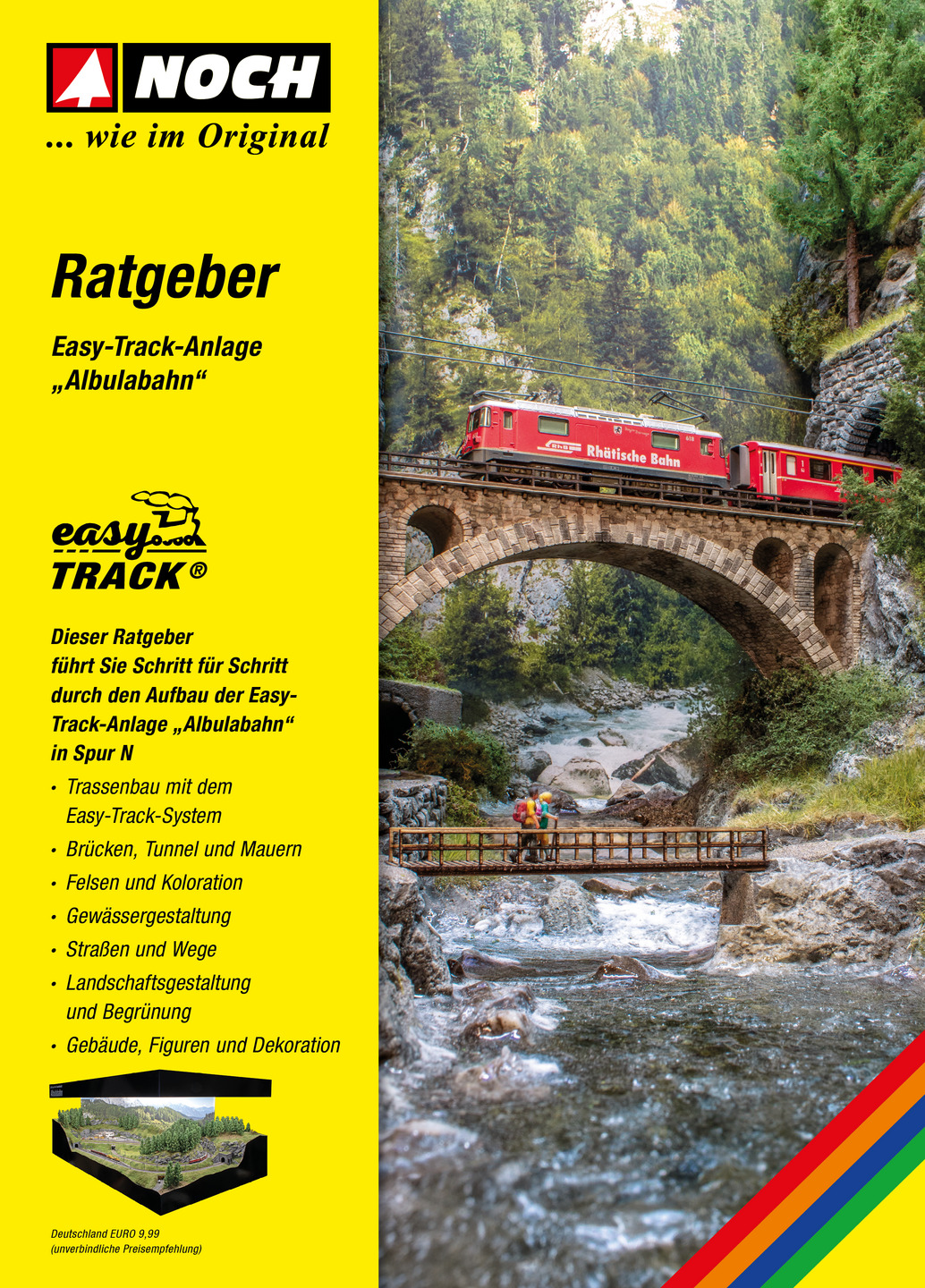 NOCH 71901 - Easy-Track Guidebook “The Albula Railway in N Gauge”
