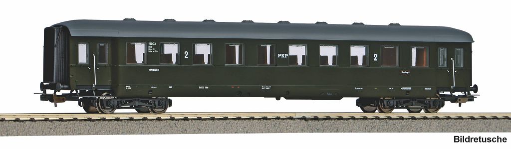 PIKO 53287 - 4-axle express train carriage, 2nd class, PKP III