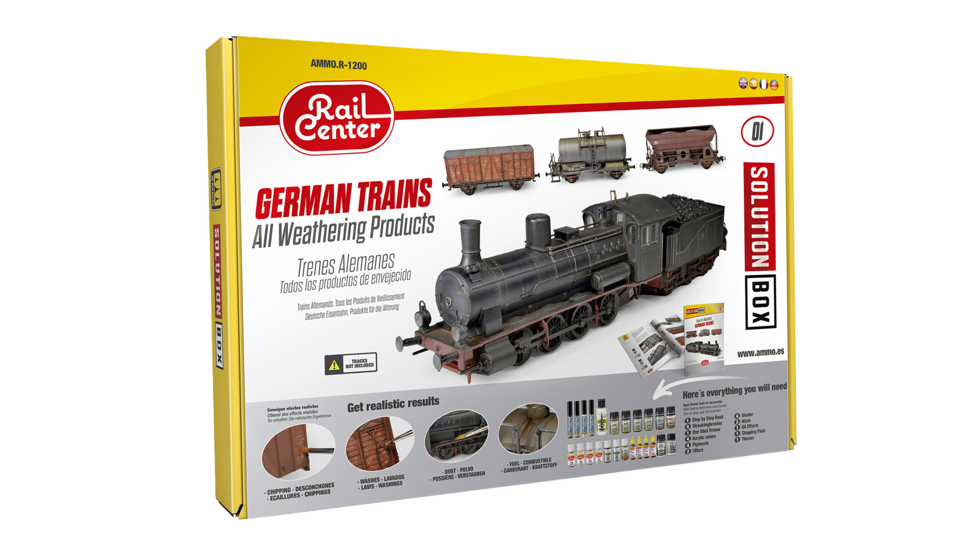 AMMO.R-1200 - Solution Box "German trains age, weather"